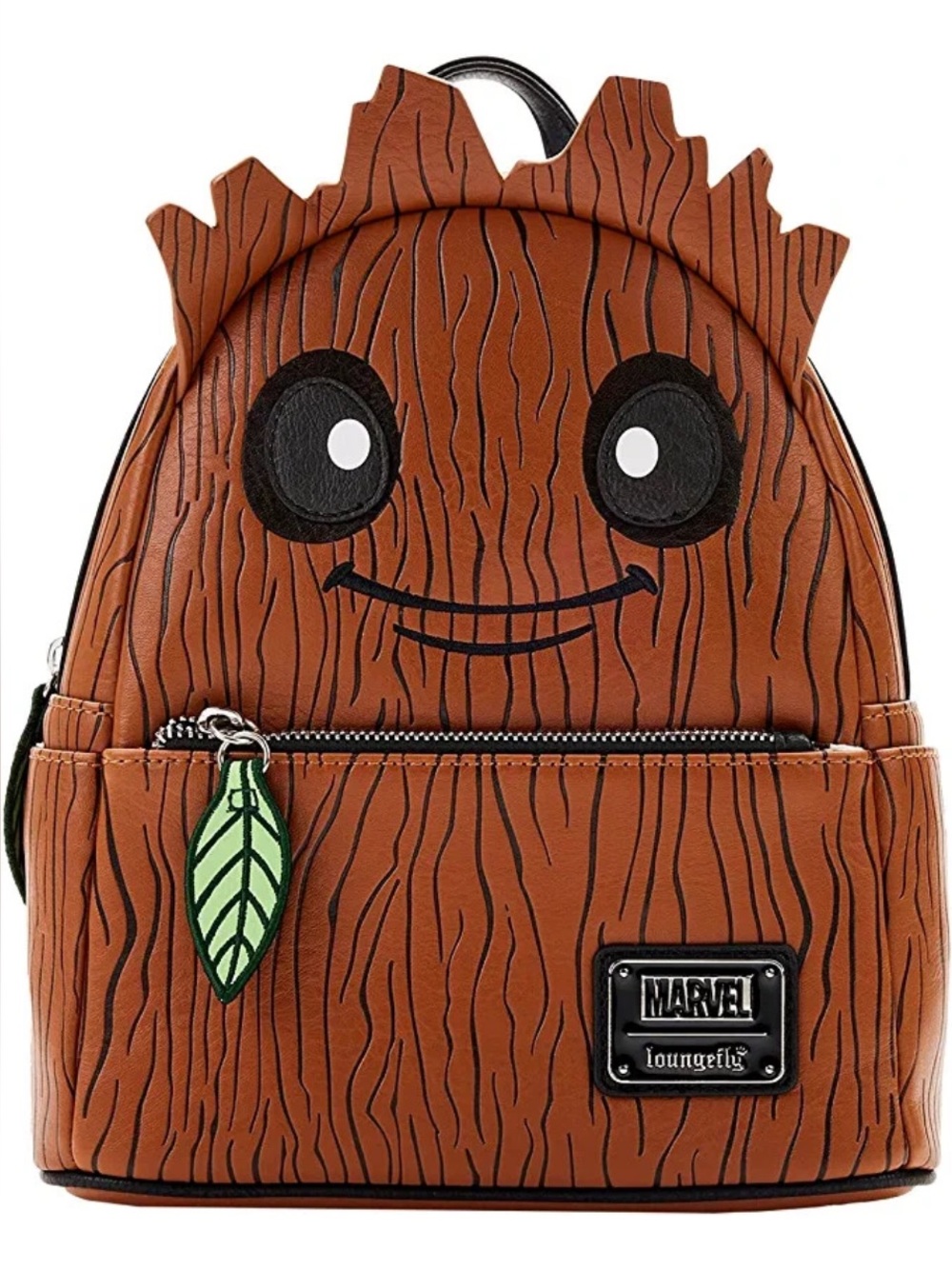 Loungefly Marvel Guardians of the Galaxy Groot Tree Stump Mini Backpack Like New